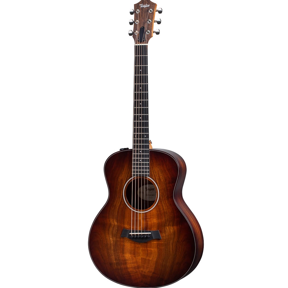 Taylor  GS-ME-K PLUS GS Mini Travel/Small Body Acoustic-Electric Guitar, Koa/Koa Shaded Edgeburst, w/ Gig Bag
